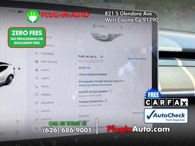 2019 Tesla Model 3 Long Range