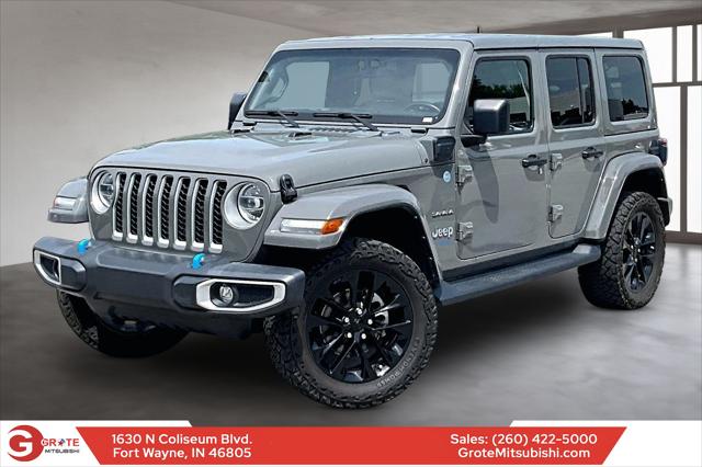 2022 Jeep Wrangler 4xe Unlimited Sahara 4x4 for sale in Fort Wayne, IN