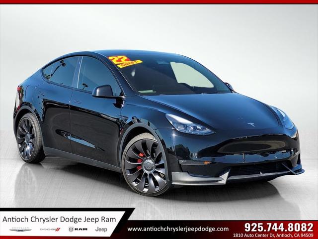 2022 Tesla Model Y Performance Dual Motor All-Wheel Drive for sale in Antioch, CA