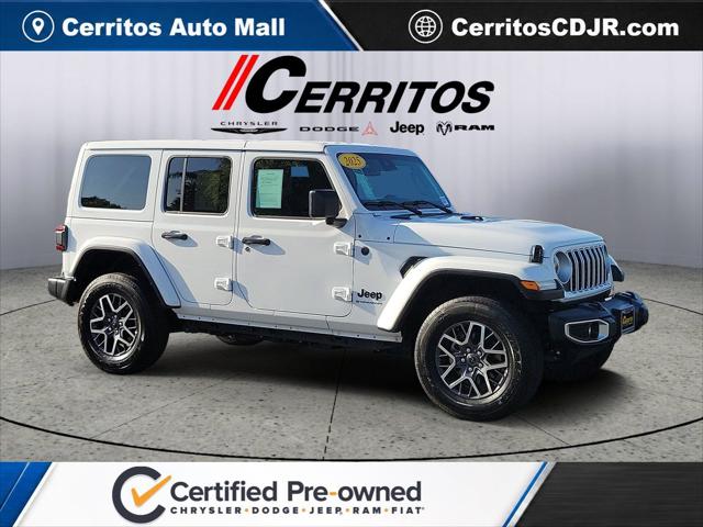 2025 Jeep Wrangler 4-Door Sahara 4x4 for sale in Cerritos, CA