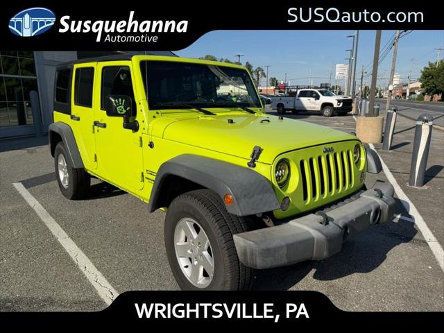 2016 Jeep Wrangler Unlimited Sport 2016 Jeep Wrangler Unlimited Sport