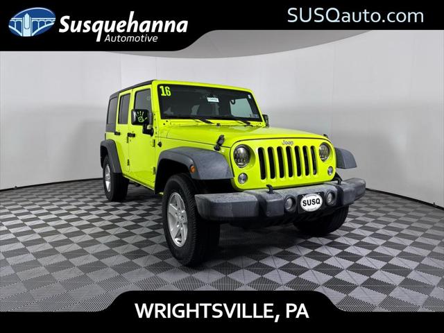 2016 Jeep Wrangler Unlimited Sport 2016 Jeep Wrangler Unlimited Sport