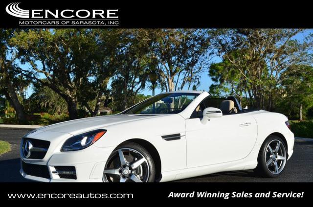 2015 Mercedes-Benz SLK 2 Door Roadster SLK 250 W/Sport and Multimedia Packages for sale in Sarasota, FL