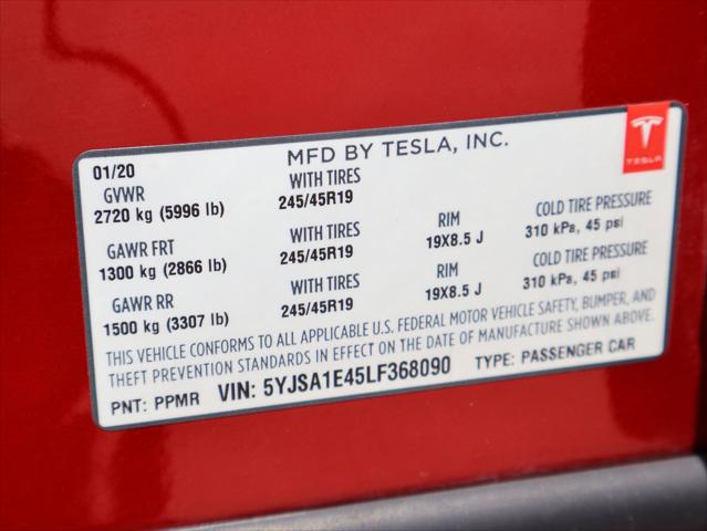2020 Tesla Model S Performance Dual Motor All-Wheel Drive
