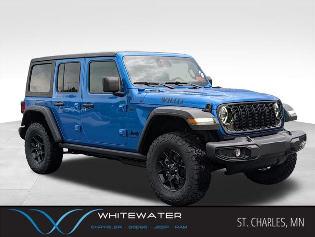2026 Jeep Wrangler 4-Door Willys 4x4 for sale in St Charles, MN