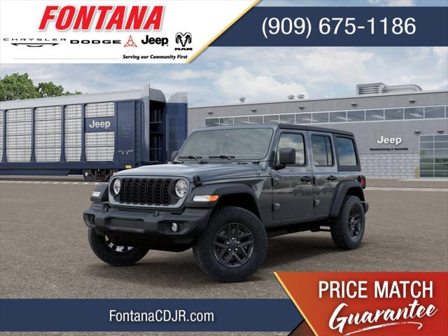 2026 Jeep Wrangler 4-Door Sport S 4x4 for sale in Fontana, CA