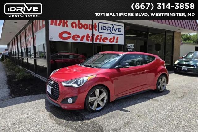 2013 Hyundai Veloster Turbo w/Black for sale in Westminster, MD