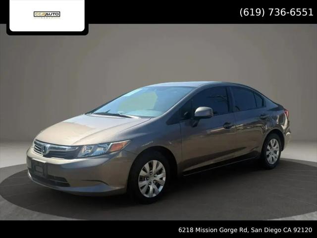 2012 Honda Civic LX for sale in San Diego, CA