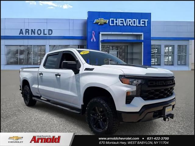 2025 Chevrolet Silverado 1500 4WD Crew Cab Standard Bed Custom Trail Boss for sale in West Babylon, NY