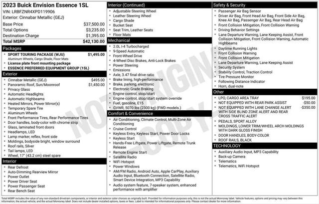 2023 Buick Envision Essence FWD for sale in Dover, DE