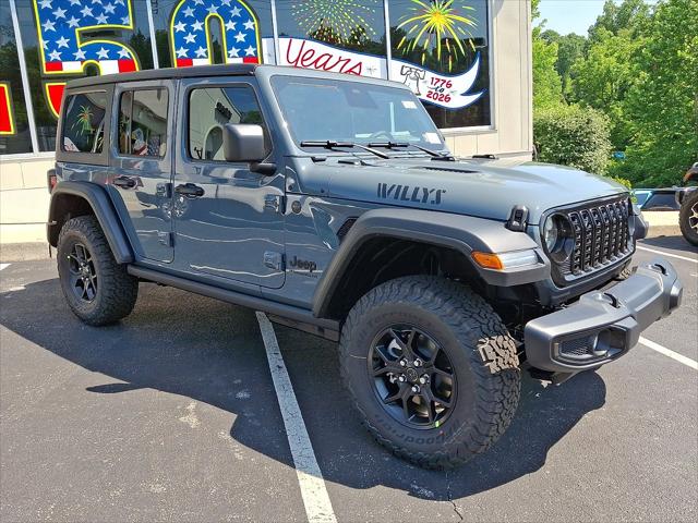 2026 Jeep Wrangler WRANGLER 4-DOOR WILLYS 2026 Jeep Wrangler WRANGLER 4-DOOR WILLYS