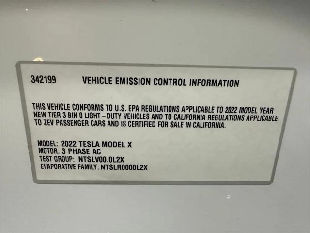 2022 Tesla Model X Dual Motor All-Wheel Drive
