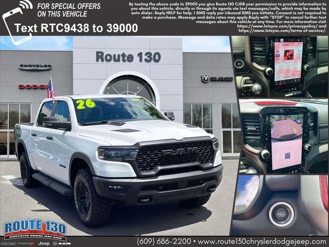 2026 RAM 1500 Rebel Crew Cab 4x4 57 Box 2026 RAM 1500 Rebel Crew Cab 4x4 57 Box