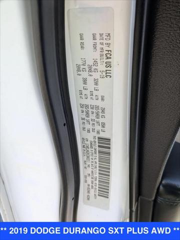 2019 Dodge Durango SXT AWD
