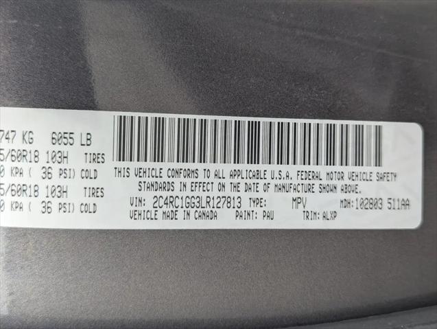 2020 Chrysler Pacifica Limited