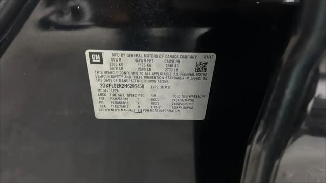 2017 GMC Terrain SLE-1