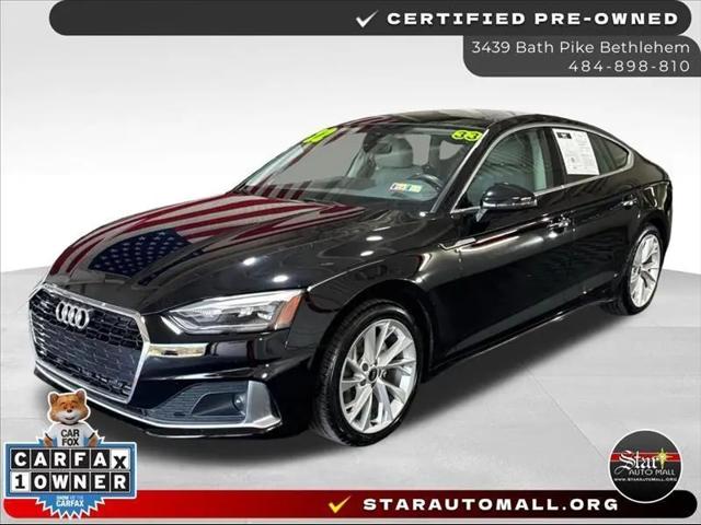 2022 Audi A5 Sportback Premium 40 TFSI quattro S tronic for sale in Bethlehem, PA