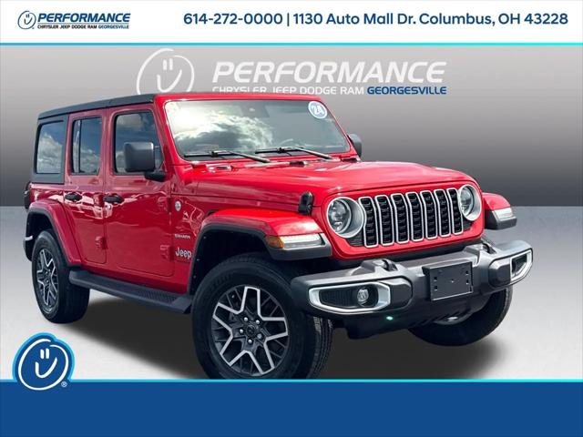 2024 Jeep Wrangler 4-Door Sahara for sale near Columbus, OH