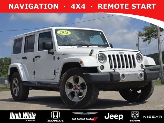 2018 Jeep Wrangler JK Unlimited Sahara for sale in Athens, OH