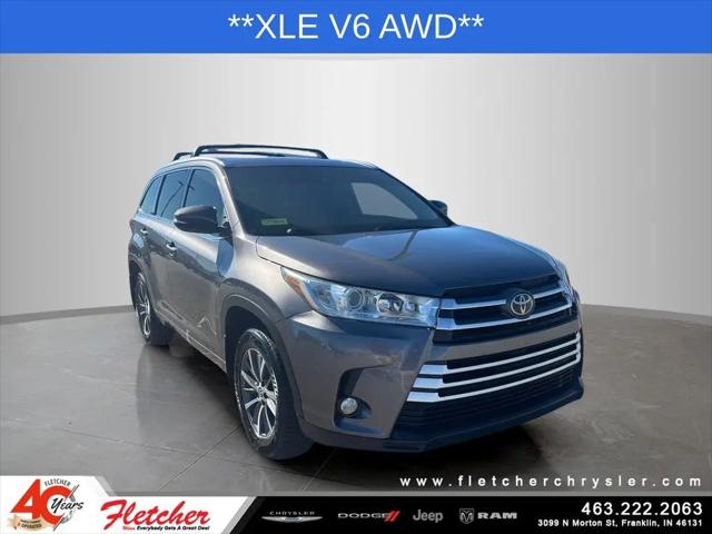 2018 Toyota Highlander XLE for sale in Franklin, IN