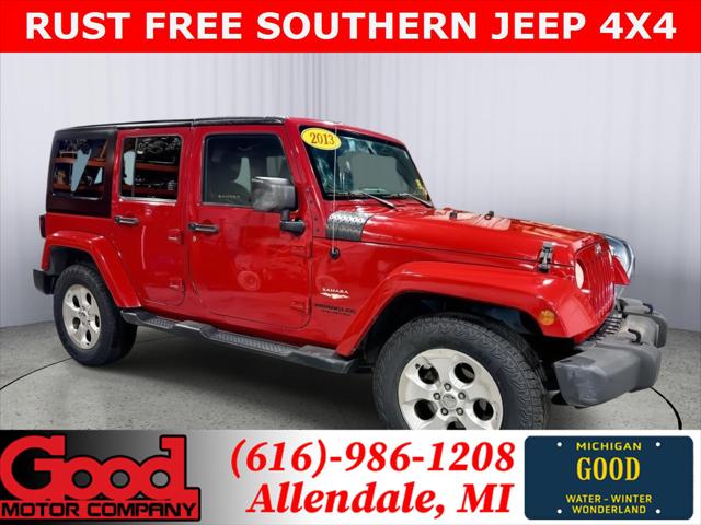 2013 Jeep Wrangler Unlimited Sahara for sale in Allendale, MI