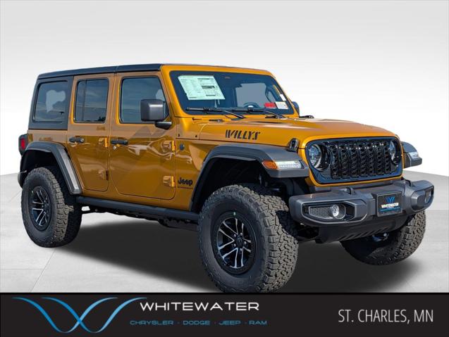 2026 Jeep Wrangler 4-Door Willys 4x4 for sale in St Charles, MN