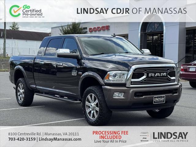 2018 RAM 2500 Longhorn Mega Cab 4x4 64 Box 2018 RAM 2500 Longhorn Mega Cab 4x4 64 Box