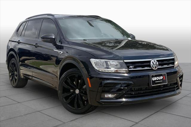 Used 2021 Volkswagen Tiguan 2.0T SE R-Line Black For Sale in Lubbock, TX