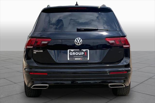 Used 2021 Volkswagen Tiguan 2.0T SE R-Line Black For Sale in Lubbock, TX