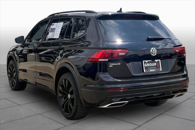 Used 2021 Volkswagen Tiguan 2.0T SE R-Line Black For Sale in Lubbock, TX
