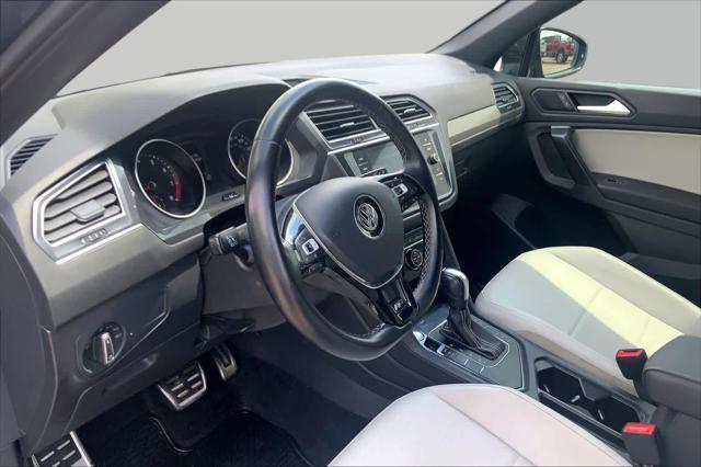 Used 2021 Volkswagen Tiguan 2.0T SE R-Line Black For Sale in Lubbock, TX