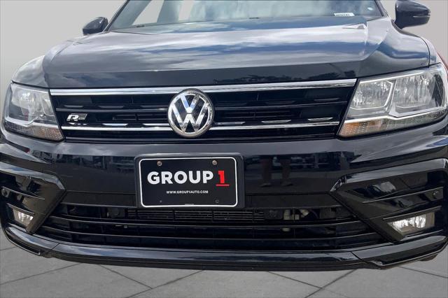 Used 2021 Volkswagen Tiguan 2.0T SE R-Line Black For Sale in Lubbock, TX