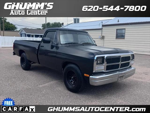 1993 Dodge D250 Sweptline 131"" WB for sale in Hugoton, KS