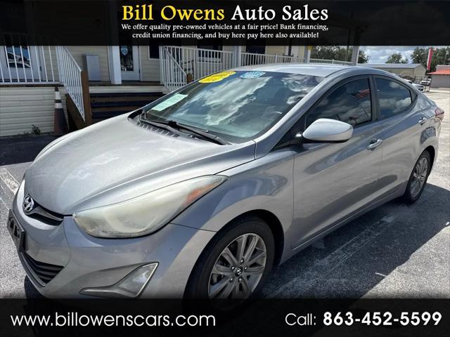 2014 Hyundai Elantra SE for sale in South Avon Park, FL
