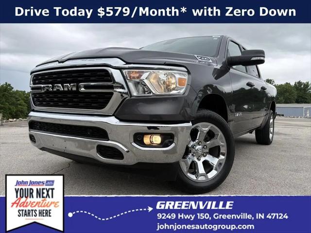 2022 Ram 1500 Big Horn Crew Cab 4x4 5'7" Box for sale in Greenville, IN