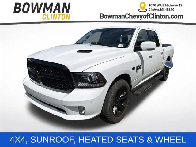 2017 Ram 1500 Night Crew Cab 4x4 5'7" Box for sale in Clinton, MI