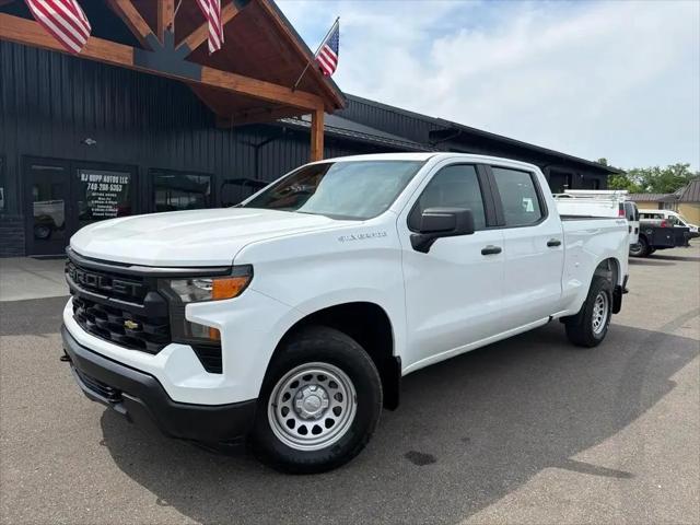 2022 Chevrolet Silverado 1500 4WD Crew Cab Standard Bed WT for sale in Gallipolis, OH