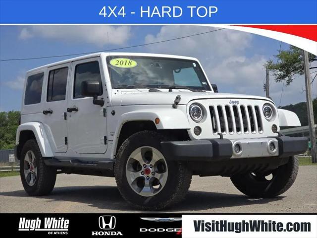 2018 Jeep Wrangler JK Unlimited Sahara for sale in Athens, OH