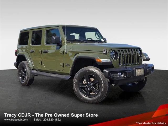 2021 Jeep Wrangler Sahara Altitude 4x4 for sale in Tracy, CA