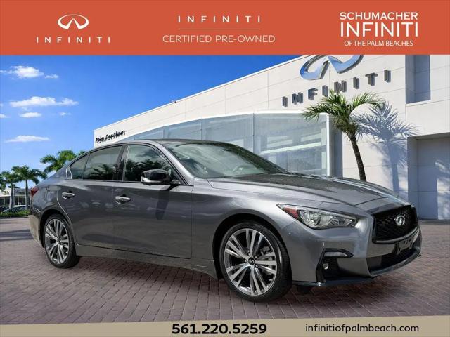 2023 INFINITI Q50 SENSORY AWD for sale in West Palm Beach, FL