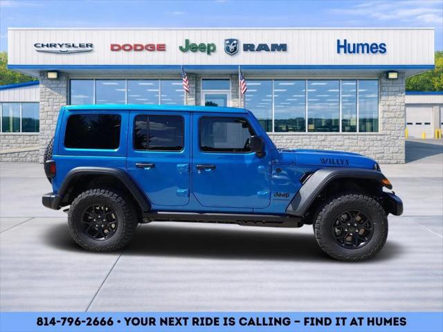 2026 Jeep Wrangler WRANGLER 4-DOOR WILLYS 2026 Jeep Wrangler WRANGLER 4-DOOR WILLYS