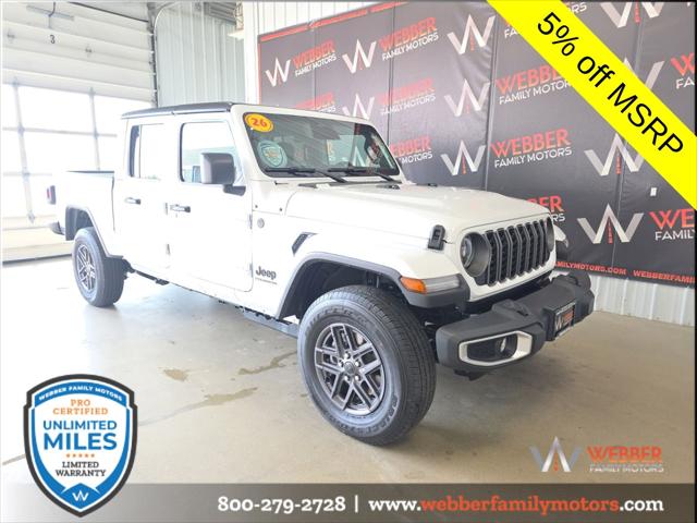 2026 Jeep Gladiator GLADIATOR SPORT S 4X4