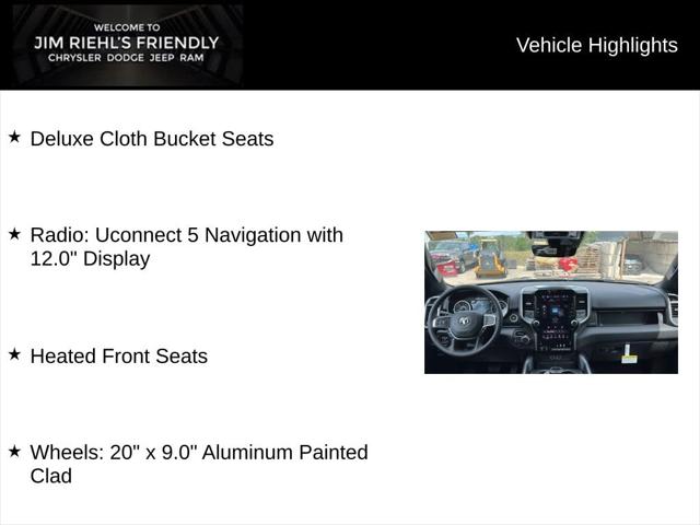 2026 RAM 1500 RAM 1500 BIG HORN CREW CAB 4X4 57 BOX