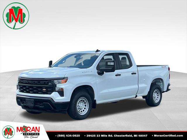 2023 Chevrolet Silverado 1500 4WD Double Cab Standard Bed WT for sale in Clinton Township, MI