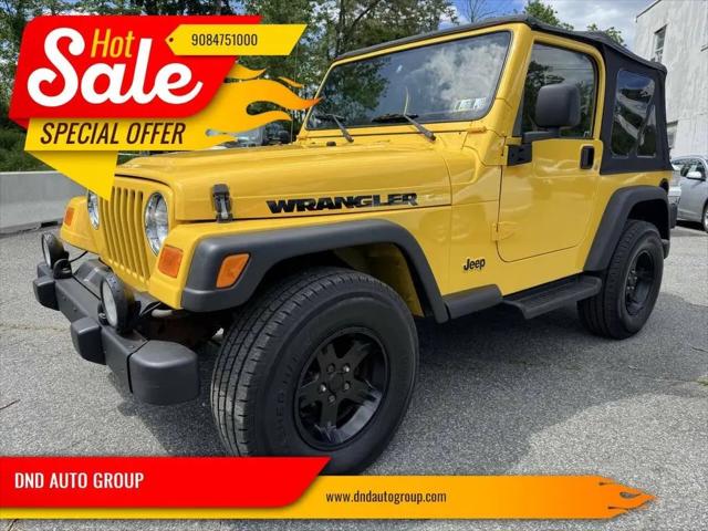 2004 Jeep Wrangler Sport for sale in Belvidere, NJ