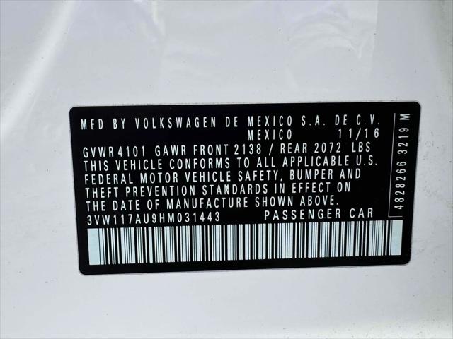 2017 Volkswagen Golf TSI Wolfsburg Edition 4-Door