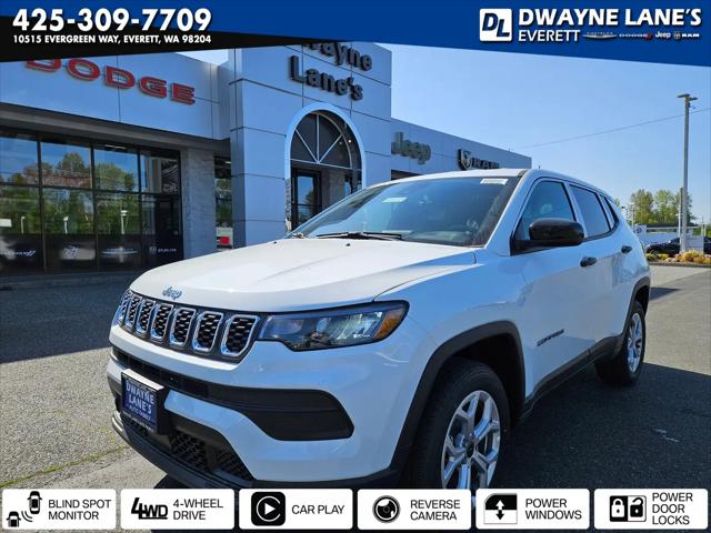 2025 Jeep Compass Sport 4x4 for sale in Everett, WA