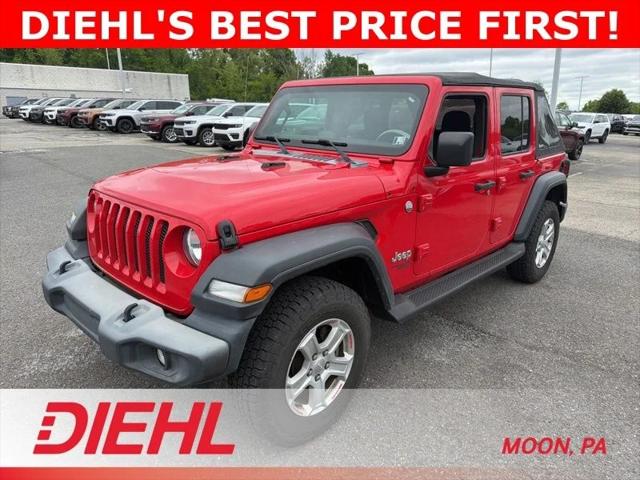2019 Jeep Wrangler Unlimited Sport S 4x4 2019 Jeep Wrangler Unlimited Sport S 4x4