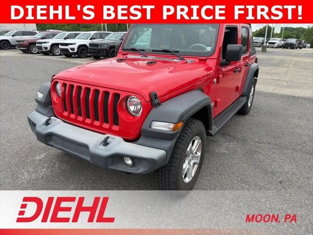 2019 Jeep Wrangler Unlimited Sport S 4x4 2019 Jeep Wrangler Unlimited Sport S 4x4