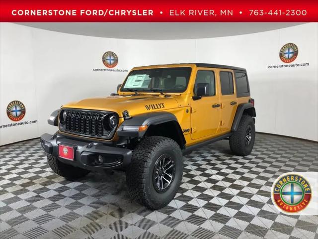 2026 Jeep Wrangler 4-Door Willys 4x4 for sale in Elk River, MN
